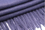 Cashmere blend Scarf - Navy