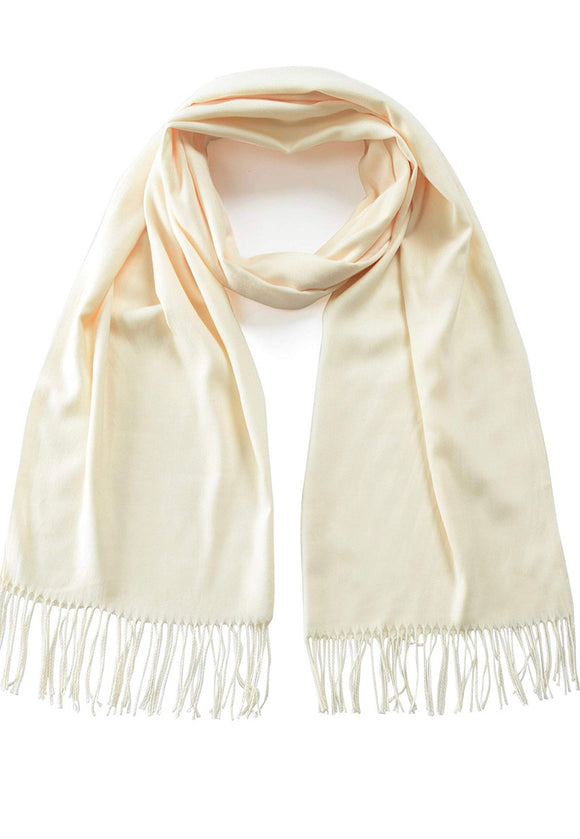 Cashmere blend Scarf - Cream