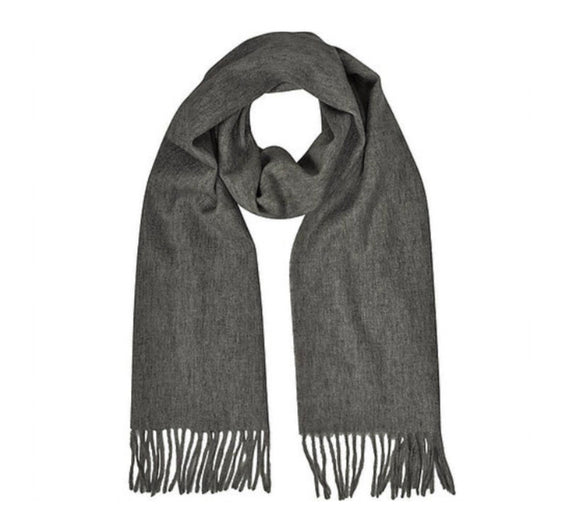 Cashmere blend Scarf - Dark Grey