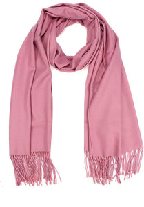 Cashmere blend Scarf Blush Pink