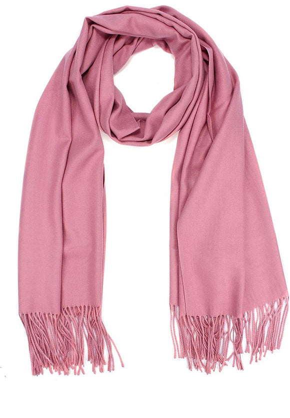 Cashmere blend Scarf Blush Pink