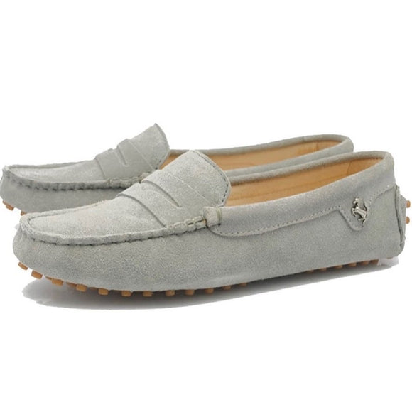 Ladies Loafer - Light Grey