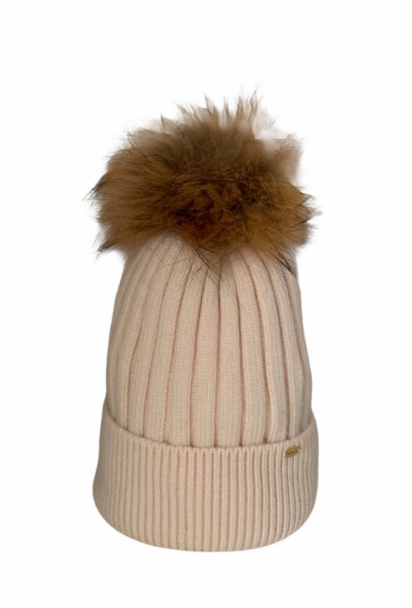 Adult Beige Benie