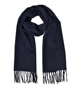 Cashmere blend Scarf - Navy