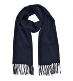 Cashmere blend Scarf - Navy