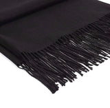 Cashmere blend Scarf - Black